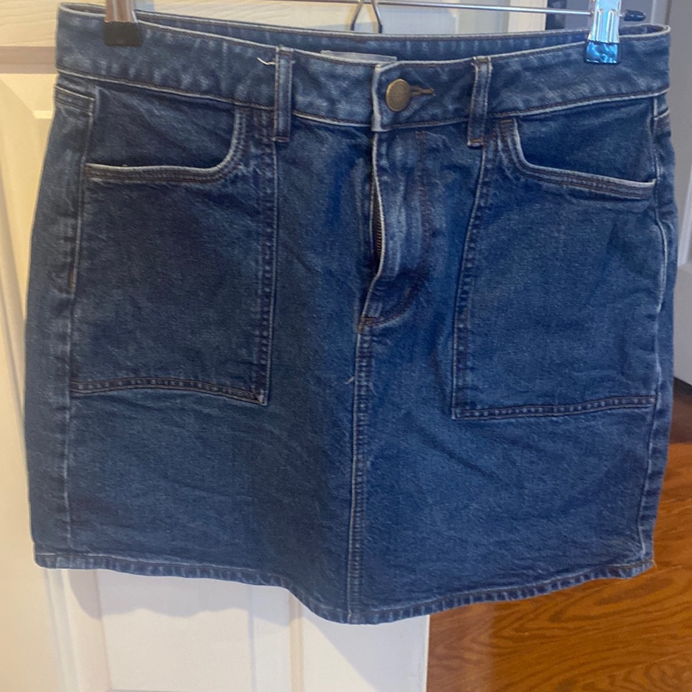 Loft Jean Skirt